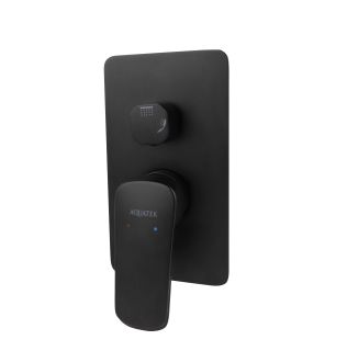 Смеситель для ванны Aquatek Вега AQ1046MB чёрный матовый